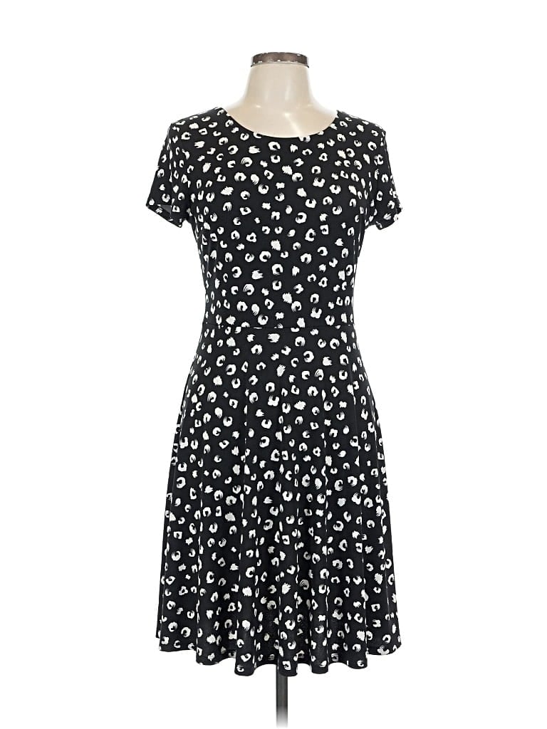 Pre-owned Gilli Casual Dress In Black