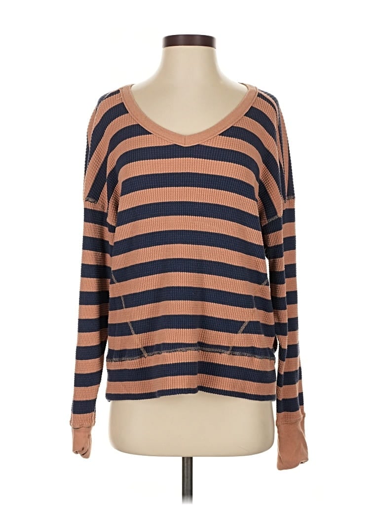 Pre-owned Offline By Aerie Pullover Sweater In Brown