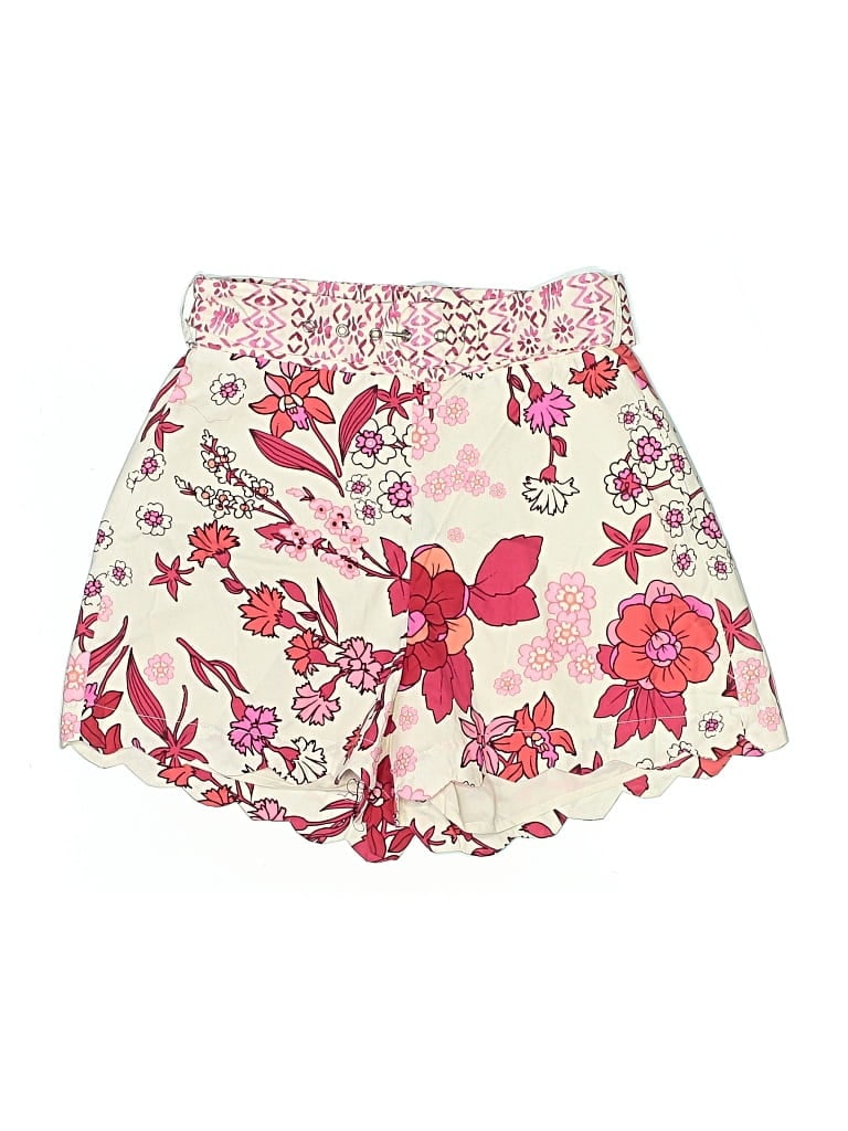 Pre-owned Btfl- Life Shorts In White