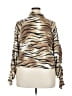 Leith Animal Print Tan Cardigan Size 3X - photo 2