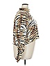 Leith Animal Print Tan Cardigan Size 3X - photo 4