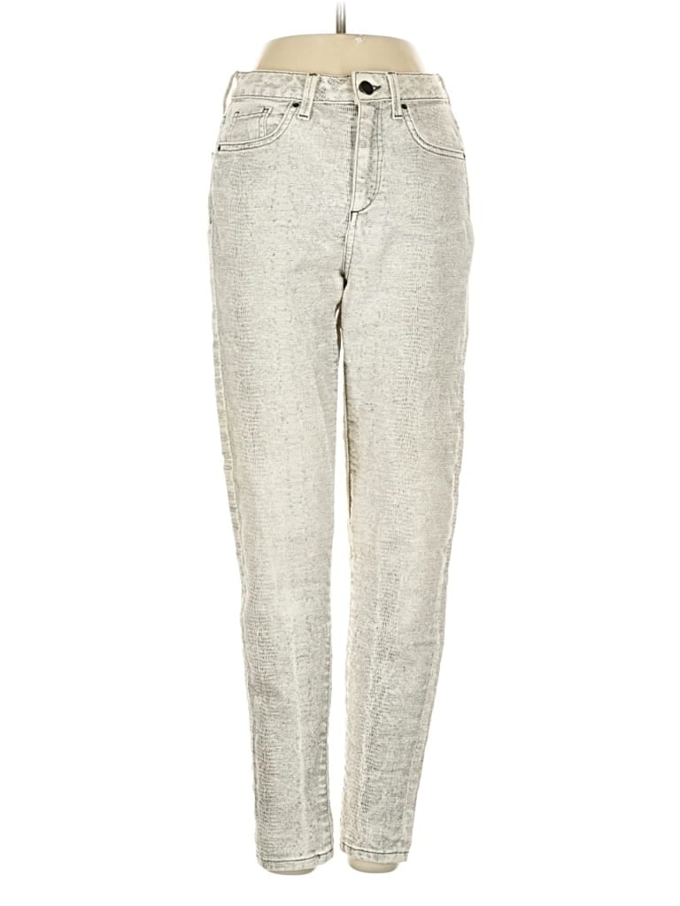 Pre-owned Zara Trf Jeans In Silver