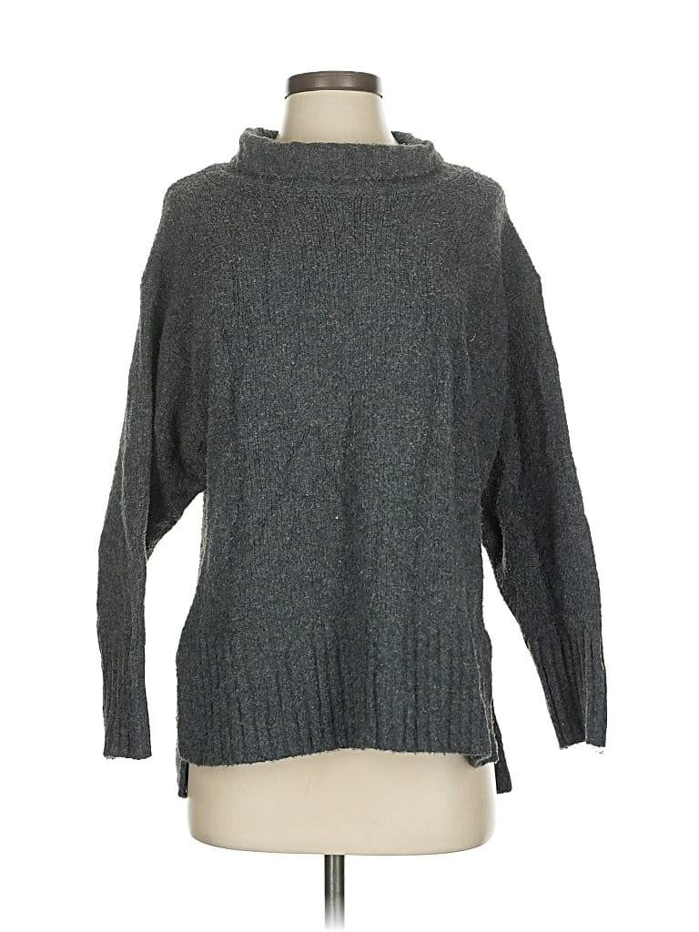 Pre-owned A New Day Turtleneck Sweater In Gray