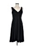 DressBarn Solid Black Cocktail Dress Size 8 - photo 1