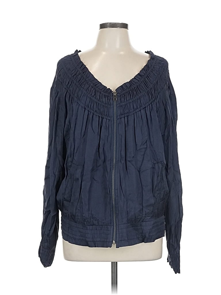 Pre-owned Love Sam Long Sleeve Blouse In Blue