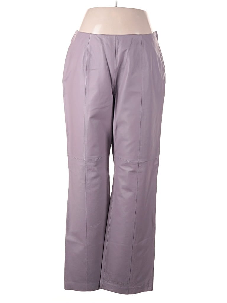 Pre-owned Newport News Dress Pants In Purple