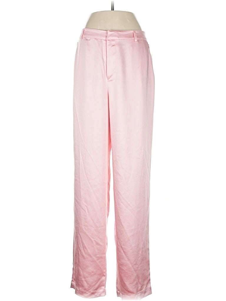 Pre-owned Good American Casual Pants In Pink