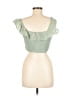 Lulus Green Short Sleeve Top Size M - photo 2