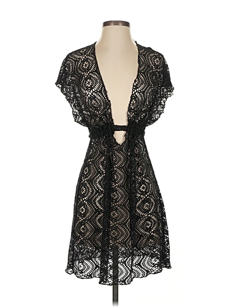 Pre-owned Becca By Rebecca Virtue Cocktail Dress In Black