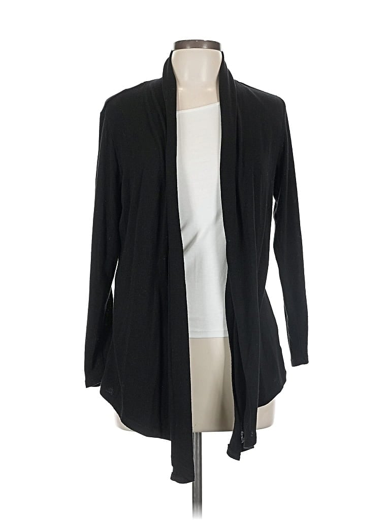 Pre-owned Coldwater Creek Cardigan Sweater In Black