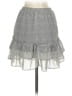 Sienna Sky 100% Polyester Polka Dots Silver Casual Skirt Size S - photo 2