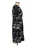 BCBGMAXAZRIA Print Gray Casual Dress Size S - photo 4