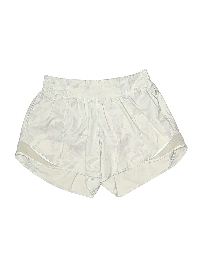 Pre-owned Lululemon Athletica Athletic Shorts In White