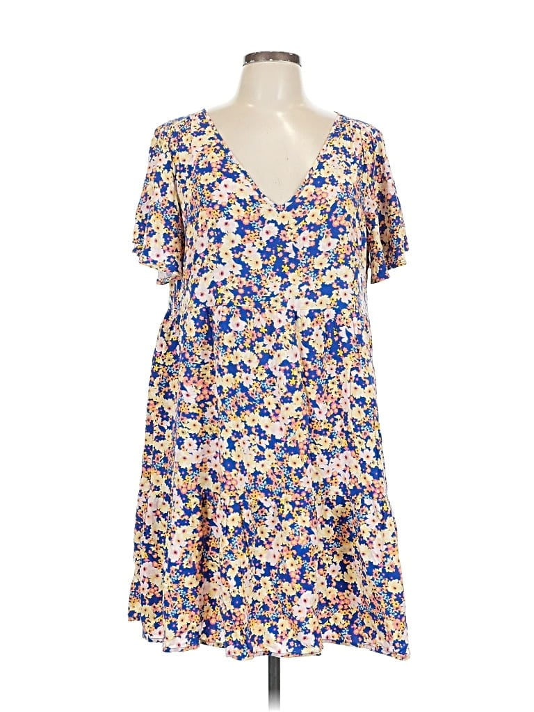 Pre-owned Rachel Zoe Tjx Casual Dress In Blue