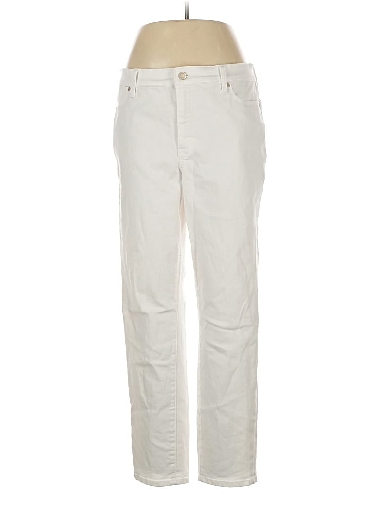 Click to view more detailed imagery on our partner's website Pre-owned Talbots Jeans In White