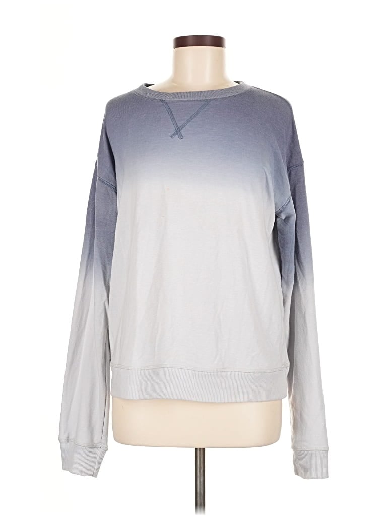 Pre-owned Mia + Tess Sweatshirt In Gray