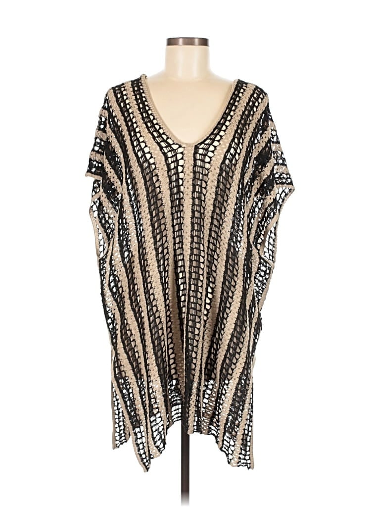 Pre-owned Unbranded Poncho In Black