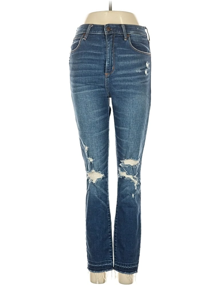 Pre-owned Abercrombie & Fitch Jeans In Blue