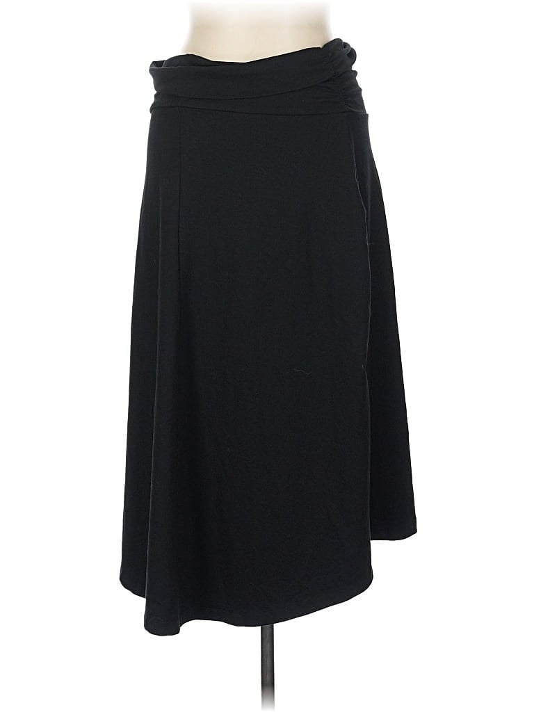 Pre-owned Eddie Bauer Formal Skirt In Black