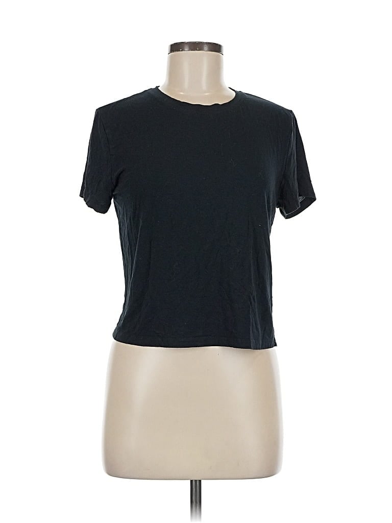 Pre-owned Babaton Short Sleeve T-shirt In Black