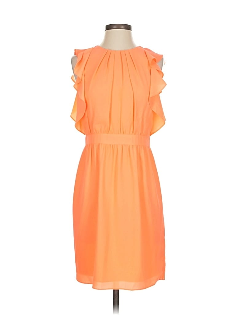 Pre-owned Shoshanna Cocktail Dress In Orange