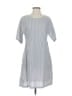 Cotélac Stripes Gray Casual Dress Size Sm (1) - photo 1