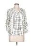 Vince Camuto White 3/4 Sleeve Blouse Size L - photo 1