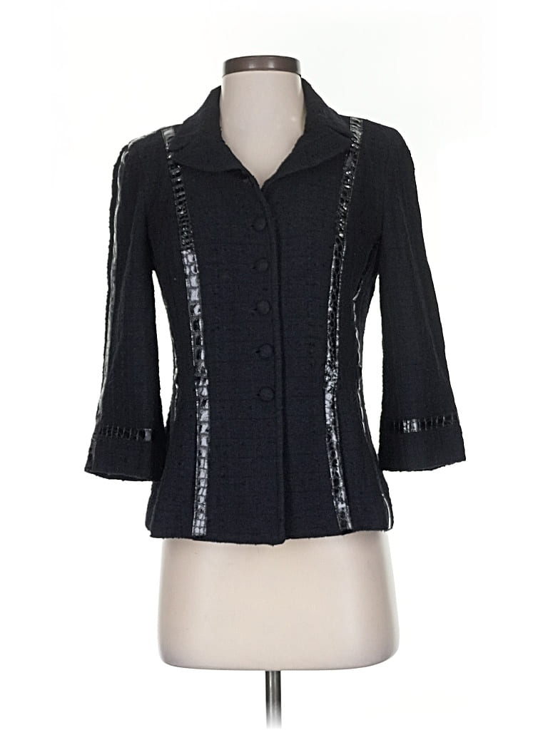 Click to view more detailed imagery on our partner's website Pre-owned St. John Couture Blazer Jacket In Black