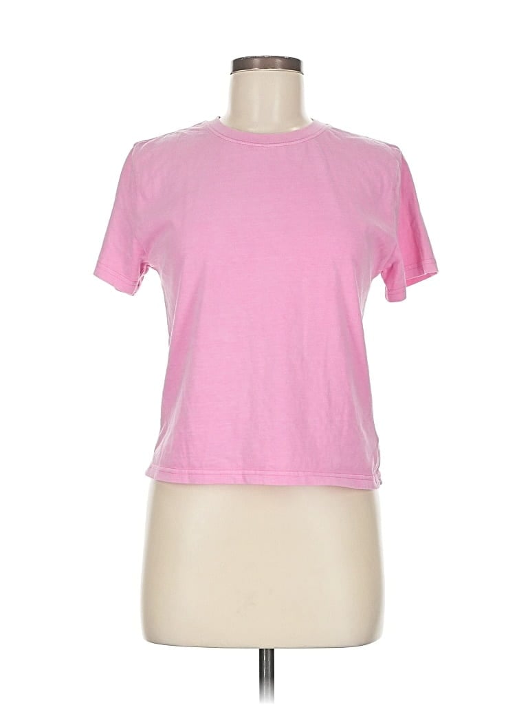 Pre-owned Assorted Brands Short Sleeve T-shirt In Pink