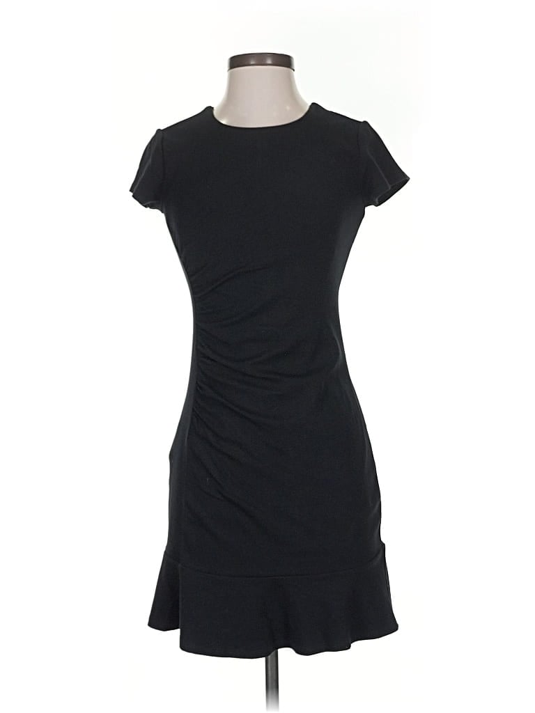 Ann Taylor Loft Casual Dress In Black