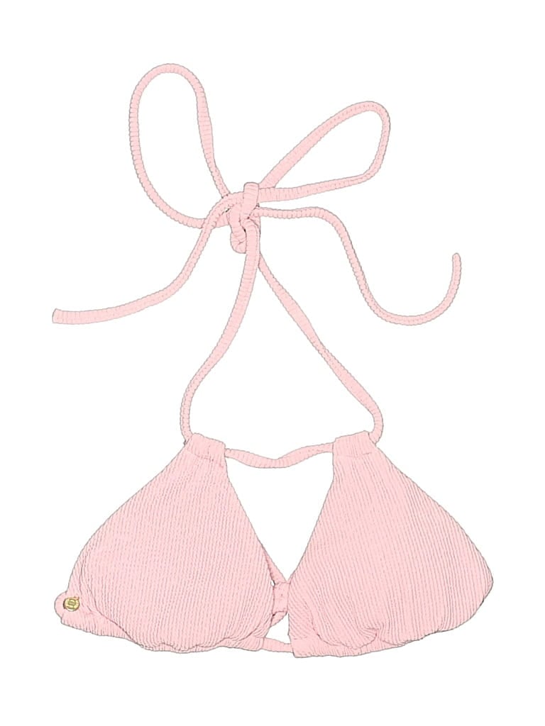 Pre-owned Rhythm Swimsuit Top Pink Swimwear