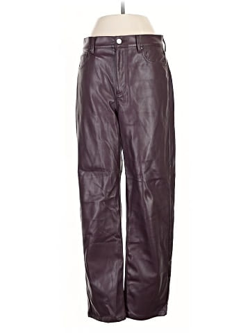 Ann Taylor Faux Leather Pants (view 1)
