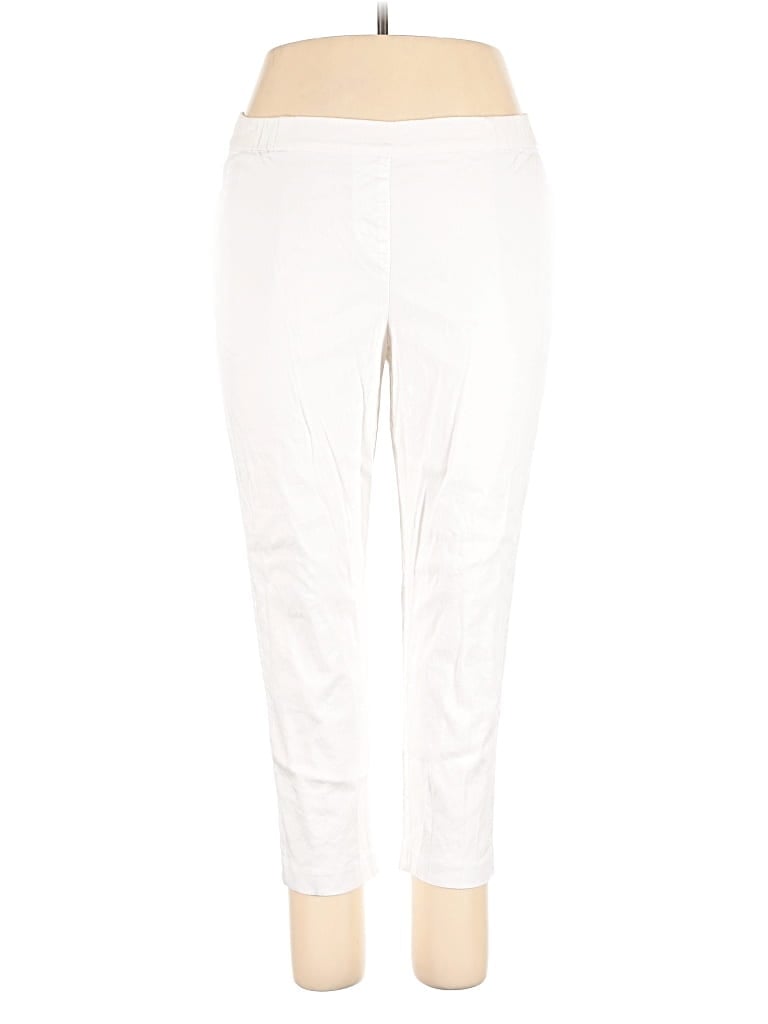 Click to view more detailed imagery on our partner's website Pre-owned Jjill Linen Pants In White