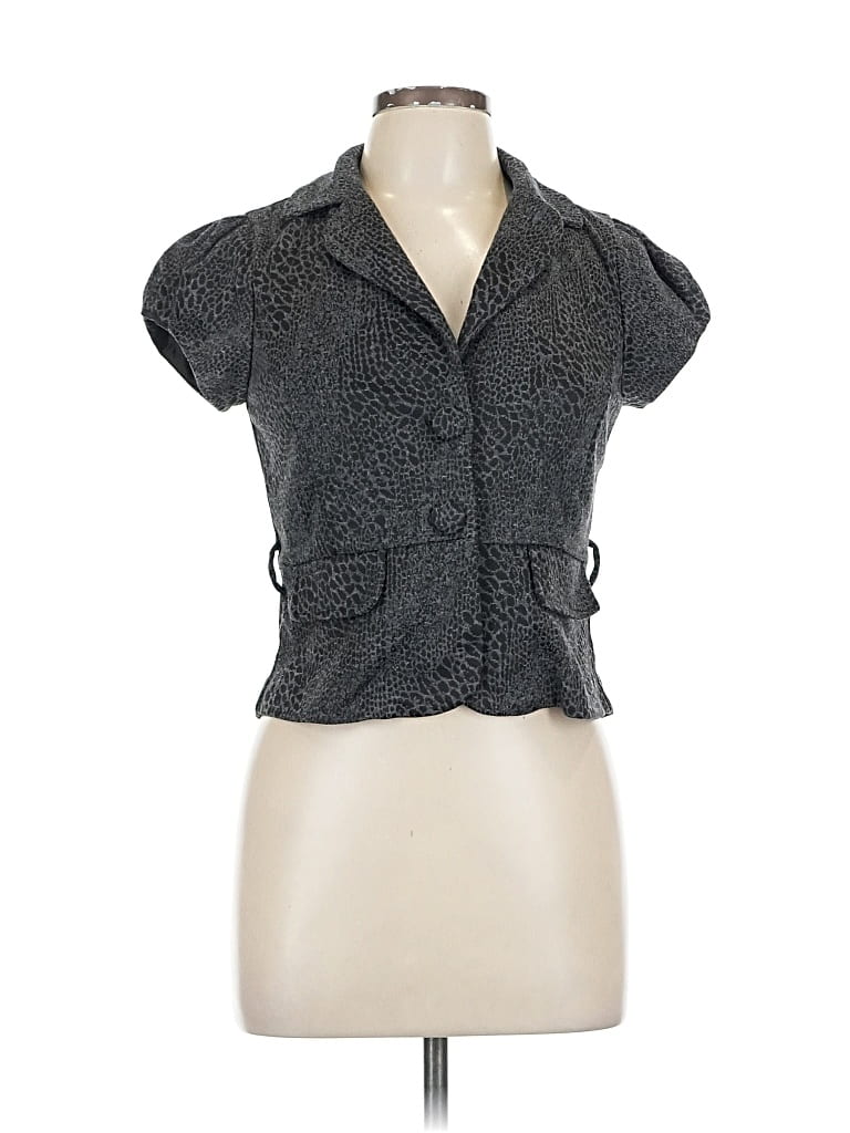 Pre-owned Papaya Blazer Jacket In Gray