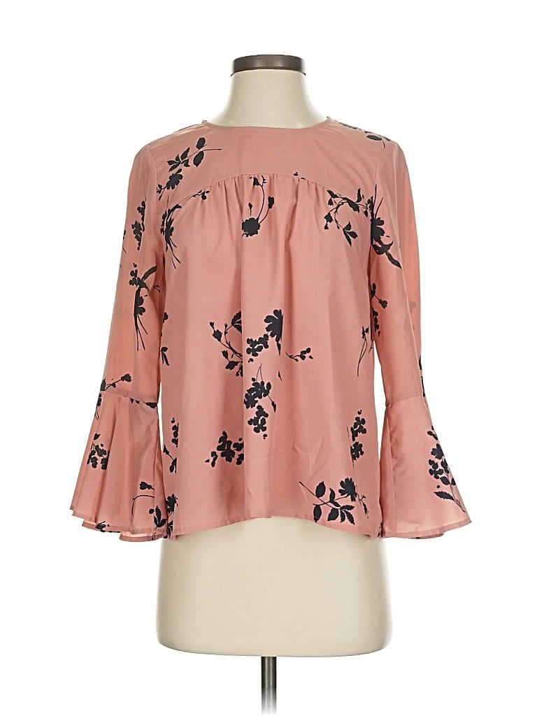 Click to view more detailed imagery on our partner's website Pre-owned Joie 3/4 Sleeve Blouse In Pink
