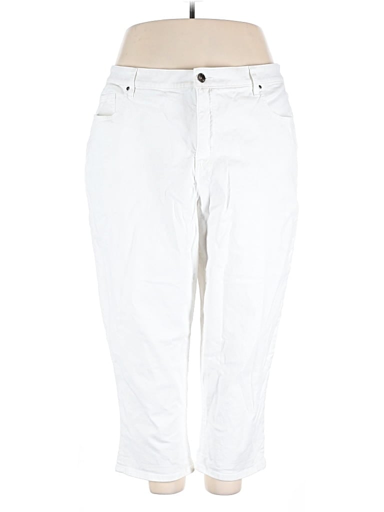 Pre-owned Lane Bryant Jeans In White