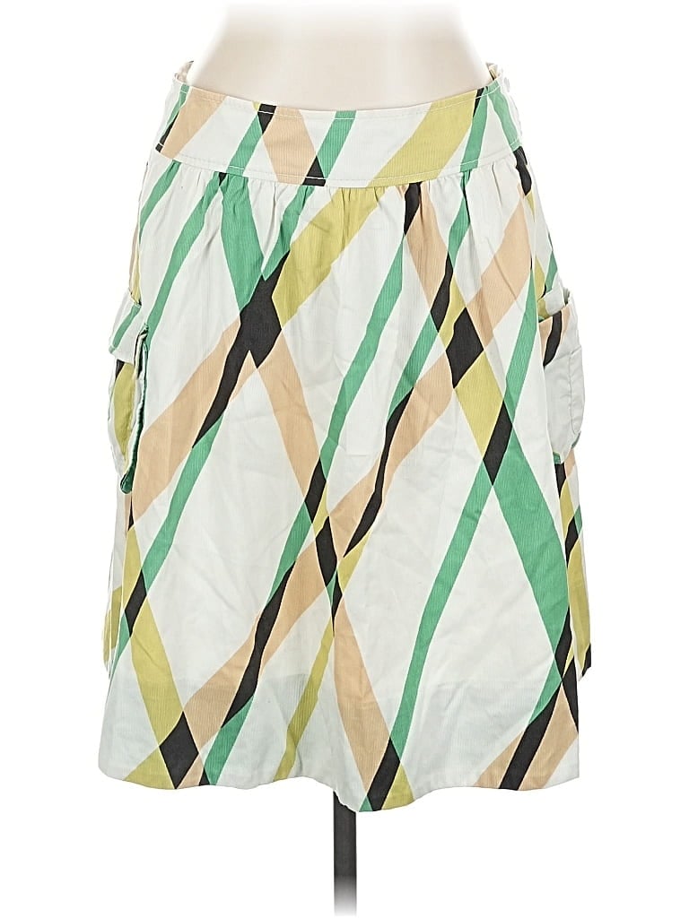 Pre-owned Fei Casual Skirt In Green