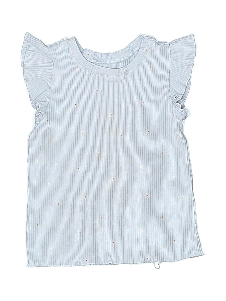 Pre-owned Pekkle Kids' Sleeveless T-shirt In Blue
