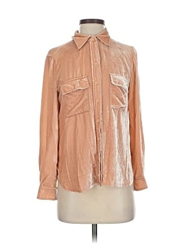 BCBGMAXAZRIA Long Sleeve Button-Down Shirt (view 1)