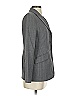Ann Taylor 100% Wool Houndstooth Gray Wool Blazer Size 2 - photo 4