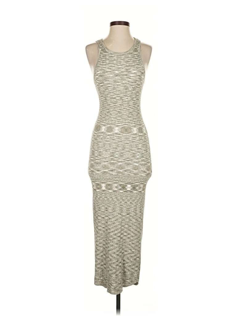 Pre-owned Emory Park Casual Dress In Silver