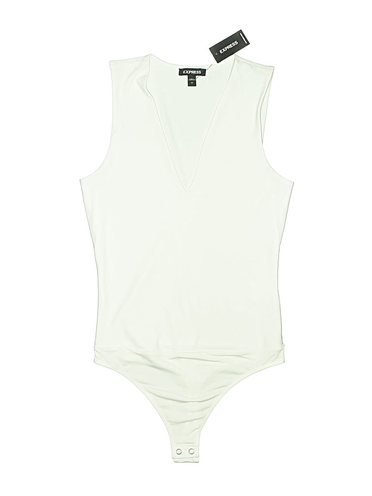 Pre-owned Express Bodysuit In Green