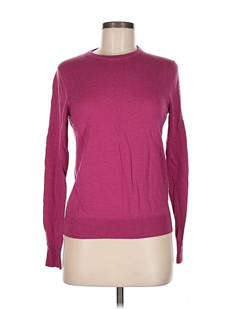 Pre-owned Uniqlo Pullover Sweater In Pink