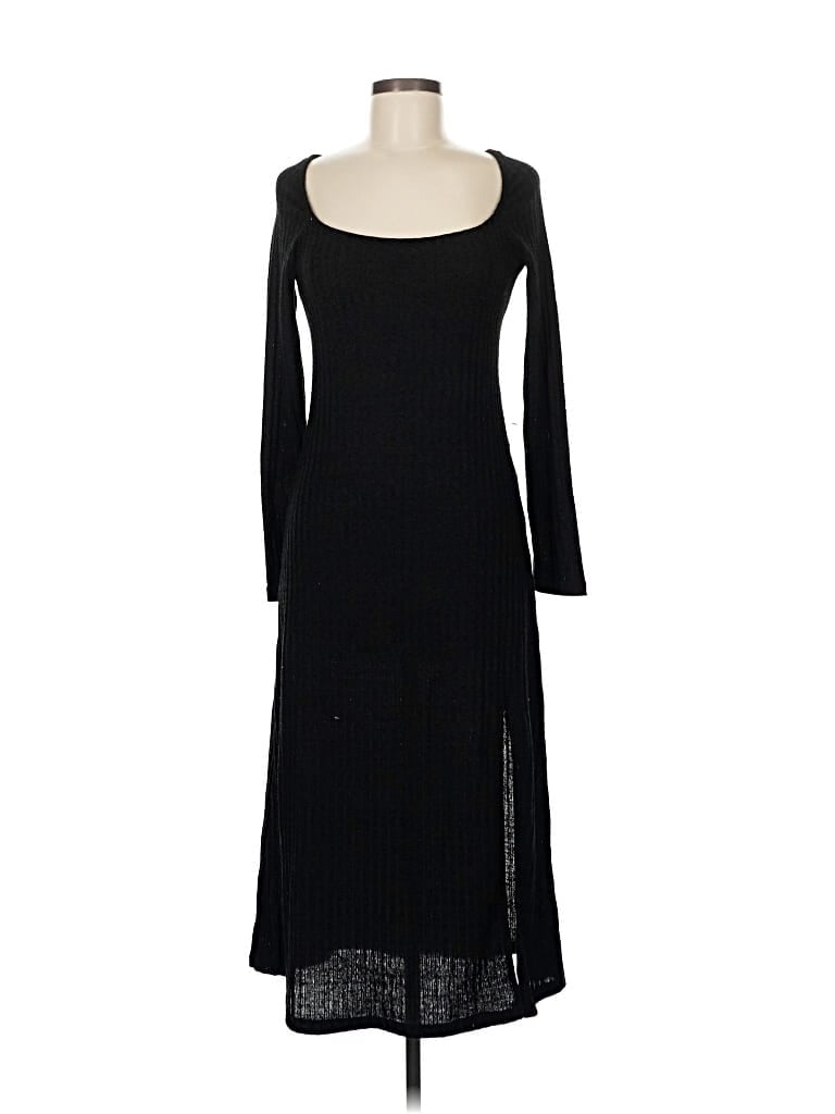 Pre-owned Astr Casual Dress In Black