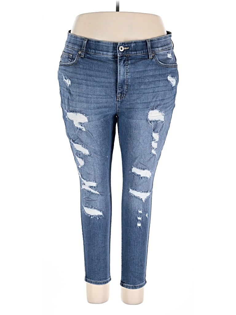 Pre-owned Torrid Jeans In Blue