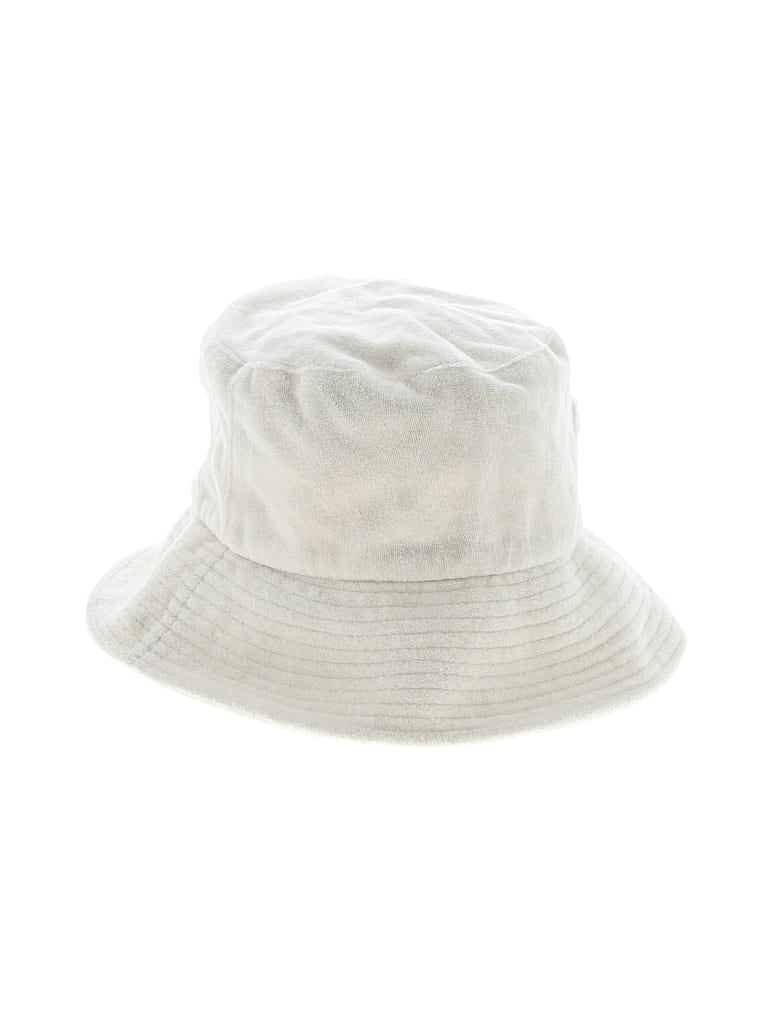 Pre-owned Lack Of Color Hat In White