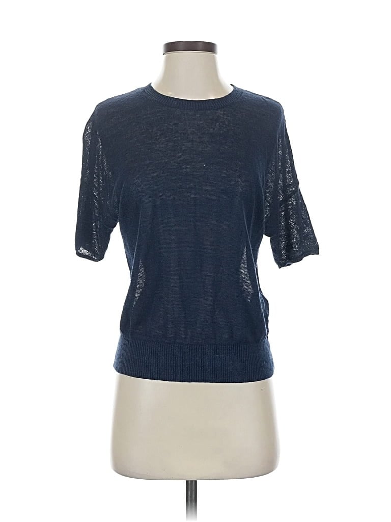 Pre-owned Banana Republic Pullover Sweater In Blue