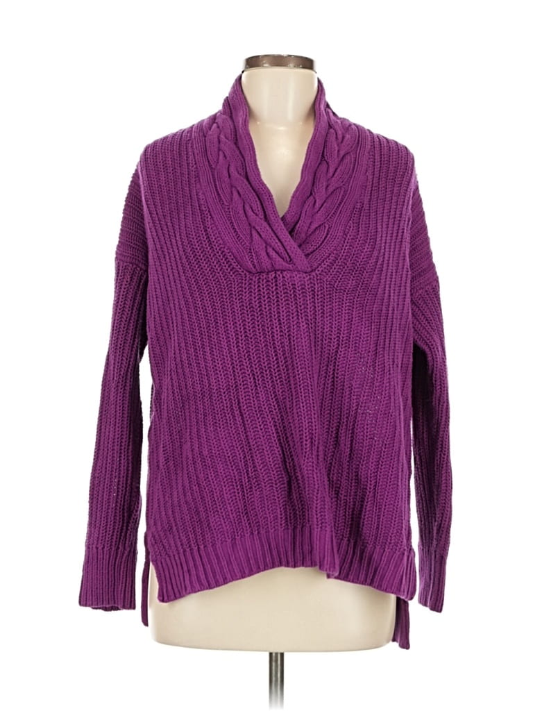 Click to view more detailed imagery on our partner's website Pre-owned Polo Ralph Lauren Pullover Sweater In Purple