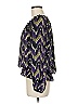MICHAEL Michael Kors 100% Polyester Purple 3/4 Sleeve Blouse Size M - photo 5