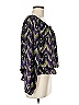 MICHAEL Michael Kors 100% Polyester Purple 3/4 Sleeve Blouse Size M - photo 4